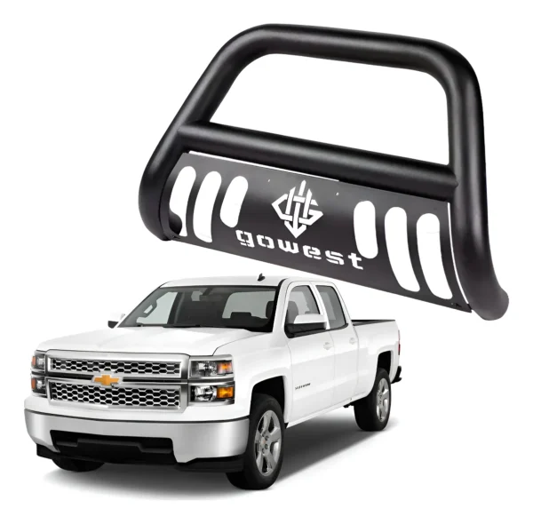 Burrera Protector Bar Negra Chevrolet Silverado 2014 - 2015