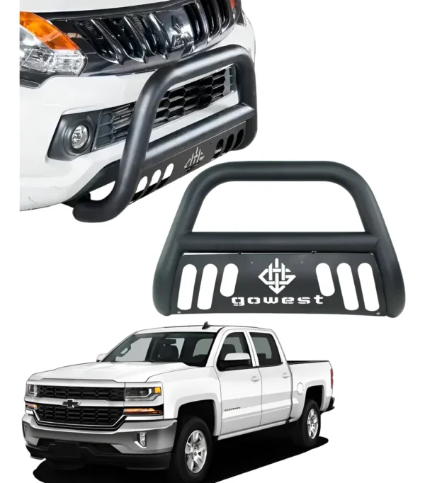 Burrera Protector Bar Negra Chevrolet Silverado 2016 - 2018
