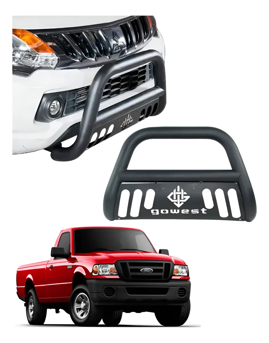Burrera Protector Bar Negra Ford Ranger 2010 - 2012 - Image 1