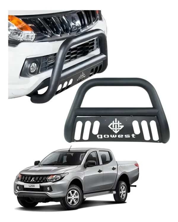 Burrera Protector Bar Negra Mitsubishi L200 2008 - 2015