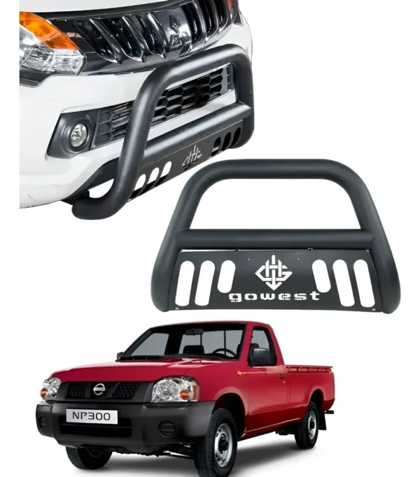 Burrera Protector Bar Negra Nissan D22 Gasolina 2009 - 2015