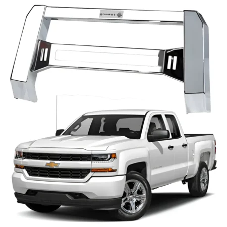 Burrera Baja Bar Cromada Chevrolet Silverado 2007 - 2018