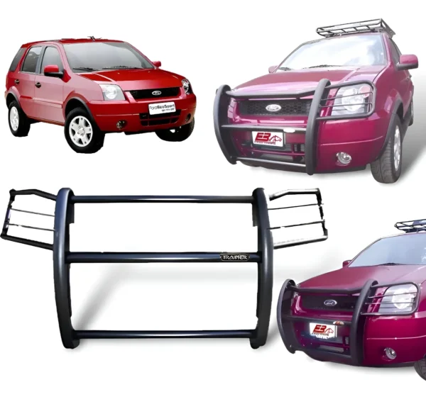 Burrera Cubrefaros Trainer Ford Ecosport 2003-2007 Negro