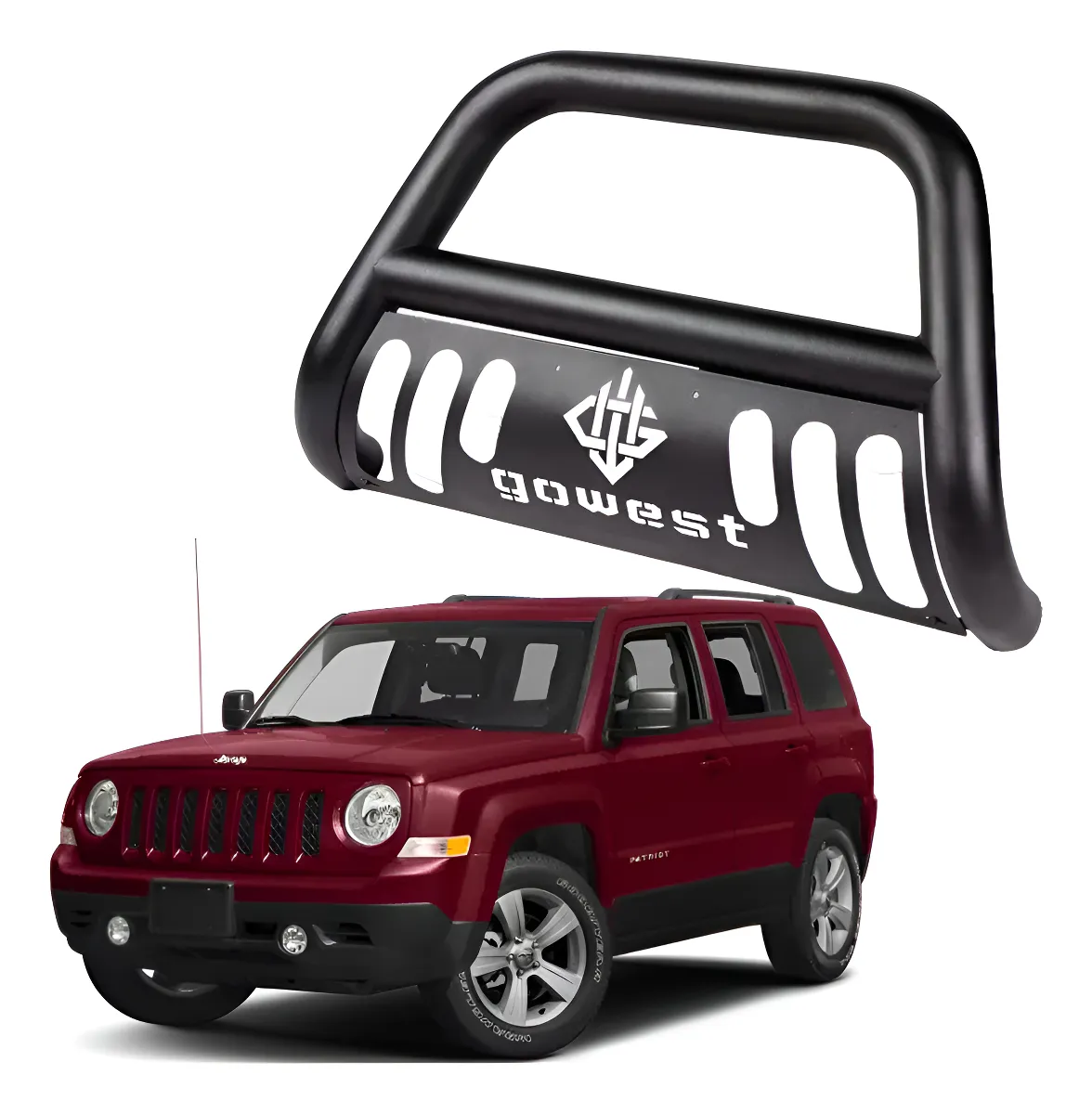 Burrera Protector Bar Negra Jeep Patriot 2011 - 2017 - Image 1