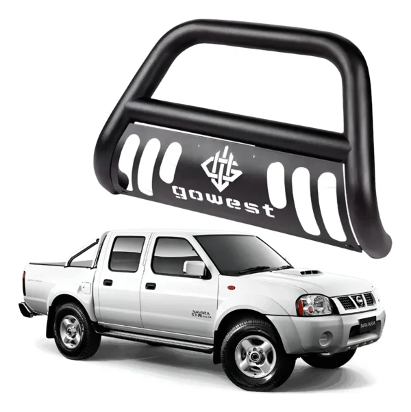 Burrera Protector Bar Negra Nissan D22 Gasolina 2009 - 2015