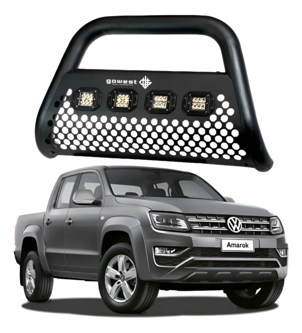 Burrera Ultra Bar 4 Faros Volkswagen Amarok 2010 - 2020 +