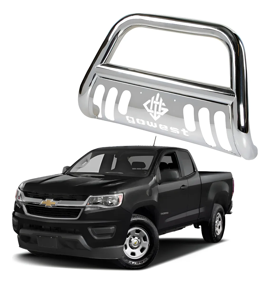 Burrera Protector Bar Chevrolet Colorado 2013 - 2015 Cromo - Image 1