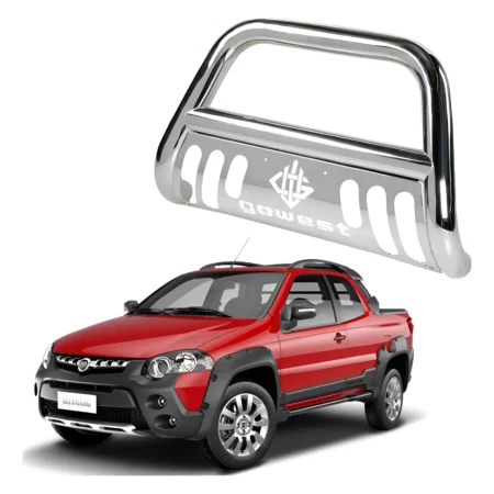 Burrera Protector Bar Cromada Ram 700 Dob Cab 2014 - 2020