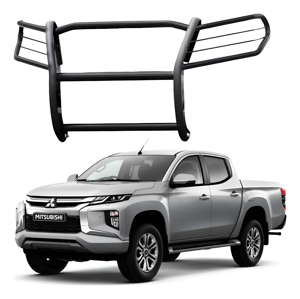 Burrera Euroguard Negra Para Mitsubishi L200 2016 - 2019 - Image 1