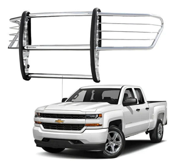 Burrera Euroguard Inoxidable Chevrolet Silverado 2014 - 2018