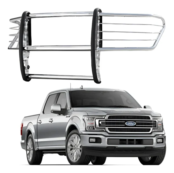 Burrera Euroguard Compatible Con F-150 Lobo 2015 - 2020 Inox