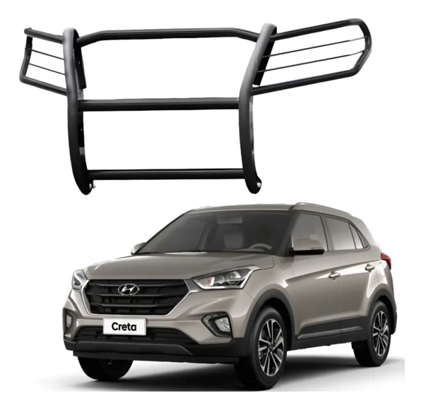 Burrera Euroguard Negra Para Hyundai Creta 2019 - 2020