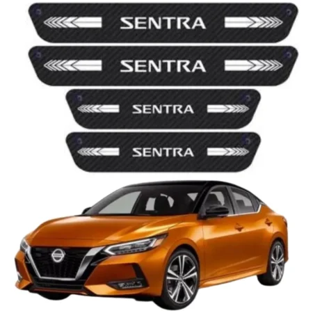 Sticker Protección De Estribos Puertas Sentra