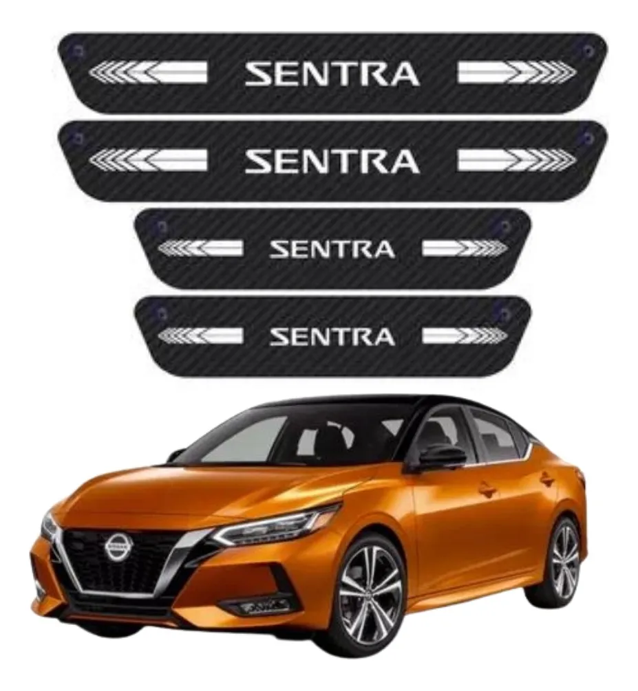 Sticker Protección De Estribos Puertas Sentra - Image 1