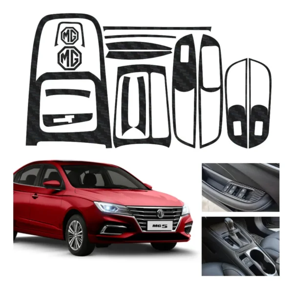 Kit Completo Sticker Puertas Y Panel Central Mg5 2021 2022