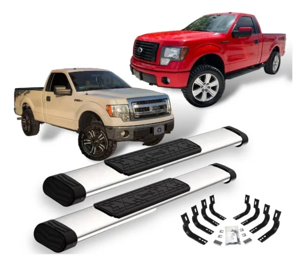 Estribos Bronx Ford Lobo F150 2010 - 2014 Cabina Sencilla