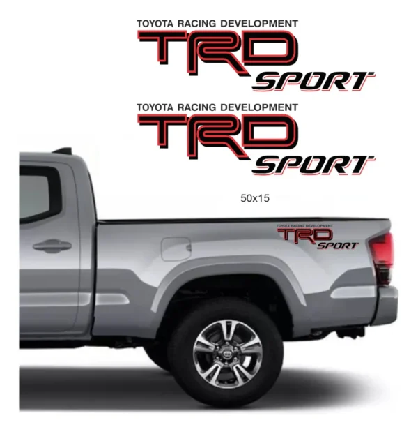 Calcomania Trd Sport Toyota Tacoma Calca Sticker Vinil