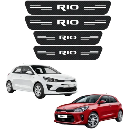 Cinta Protectora Bl Embellecedora De Estribos Para Kia Rio