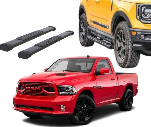 Estribos Bronx Dodge Ram 1500 2009 - 2019 Cabina Sencilla