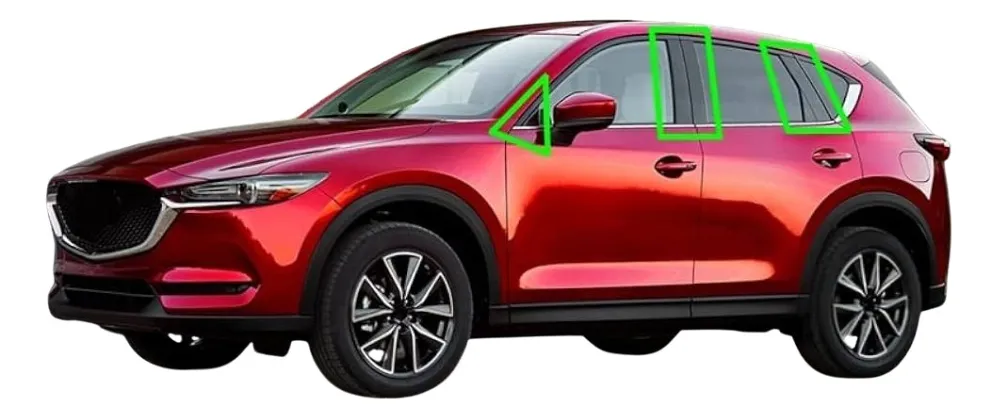 Protección De Pintura Negro Piano Mazda Cx5 2019 Al 2023 - Image 1