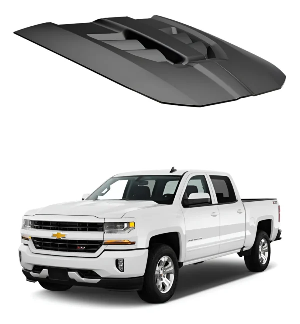 Toma De Aire De Cofre Airdesign Chevrolet Silverado 16-18