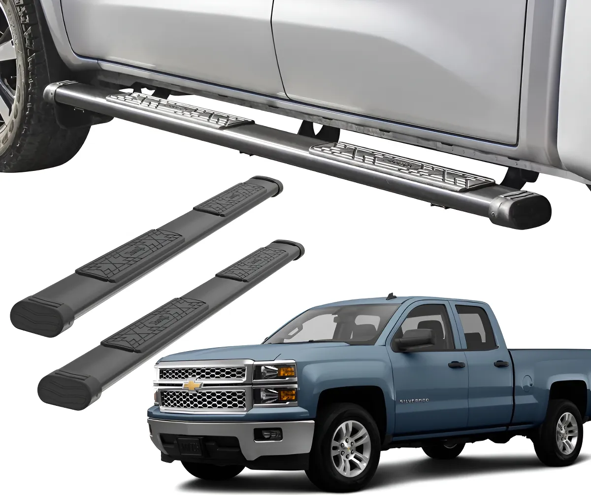 Estribos Chevrolet Silverado 2014 - 2018 Cabina Y Media - Image 1