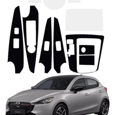 Kit Protector En Ppf Y Fibra De Carbono Mazda 2 2023