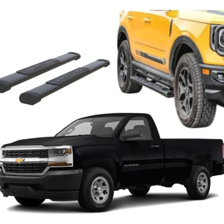 Estribos Chevrolet Silverado 2014 - 2015 Cabina Sencilla