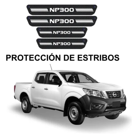 Sticker Protección De Estribos Puertas Nissan Np300