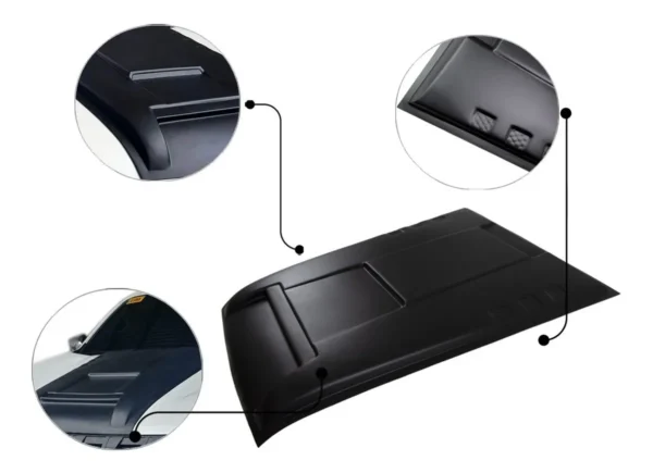 Toma De Aire Moldura De Cofre Nissan Np300 Frontier 15-2020