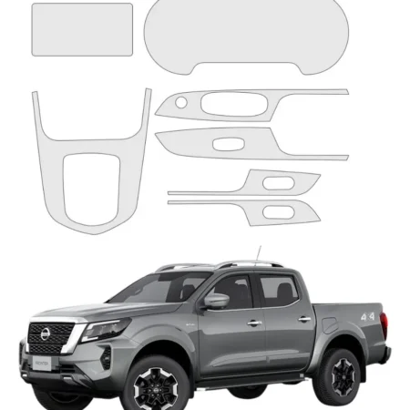 Kit Completo Sticker Bl Para Nissan Frontier 2024