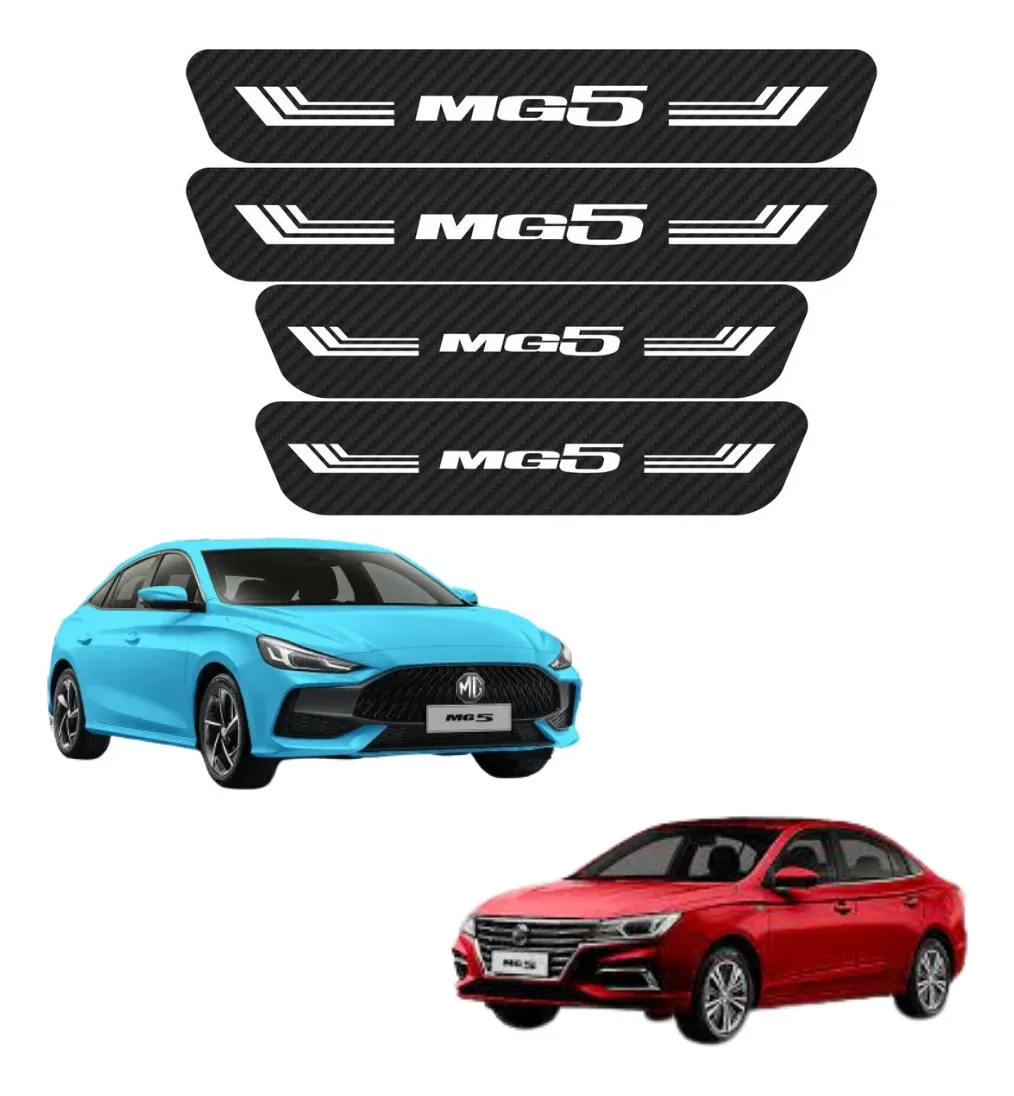 Sticker Protección Bl De Estribos 4 Puertas Para Mg5 - Image 1