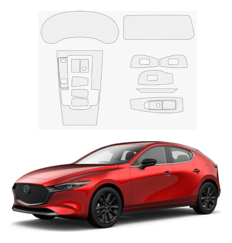Kit Ppf Interior Para Mazda 3 2025 - Image 1
