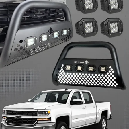 Kit Burrera Ultra Chevrolet Silverado 2016 - 2018 + 4 Luces