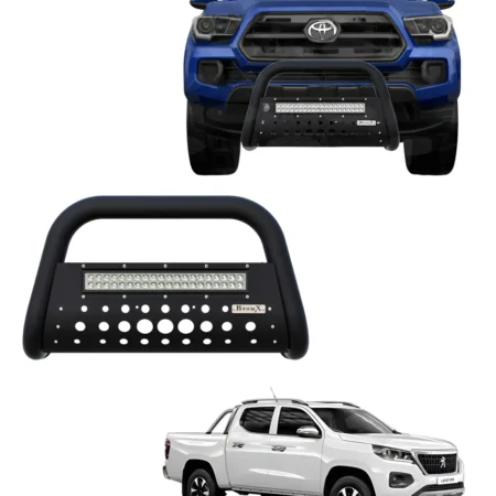 Burrera Black Con Barra Led Landtreck 4 Action 2021 -2023