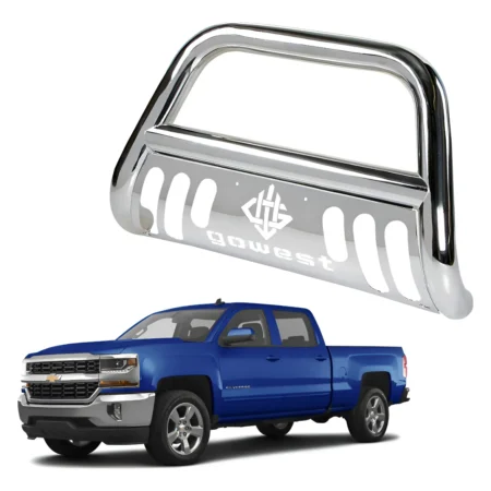 Burrera Protector Bar Cromada Chevrolet Silverado 2016-2018