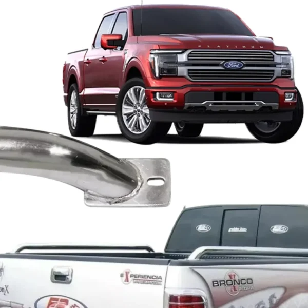 Barras Pasamanos Acero Ford Lobo/ranger/raptor 131cm Cromo