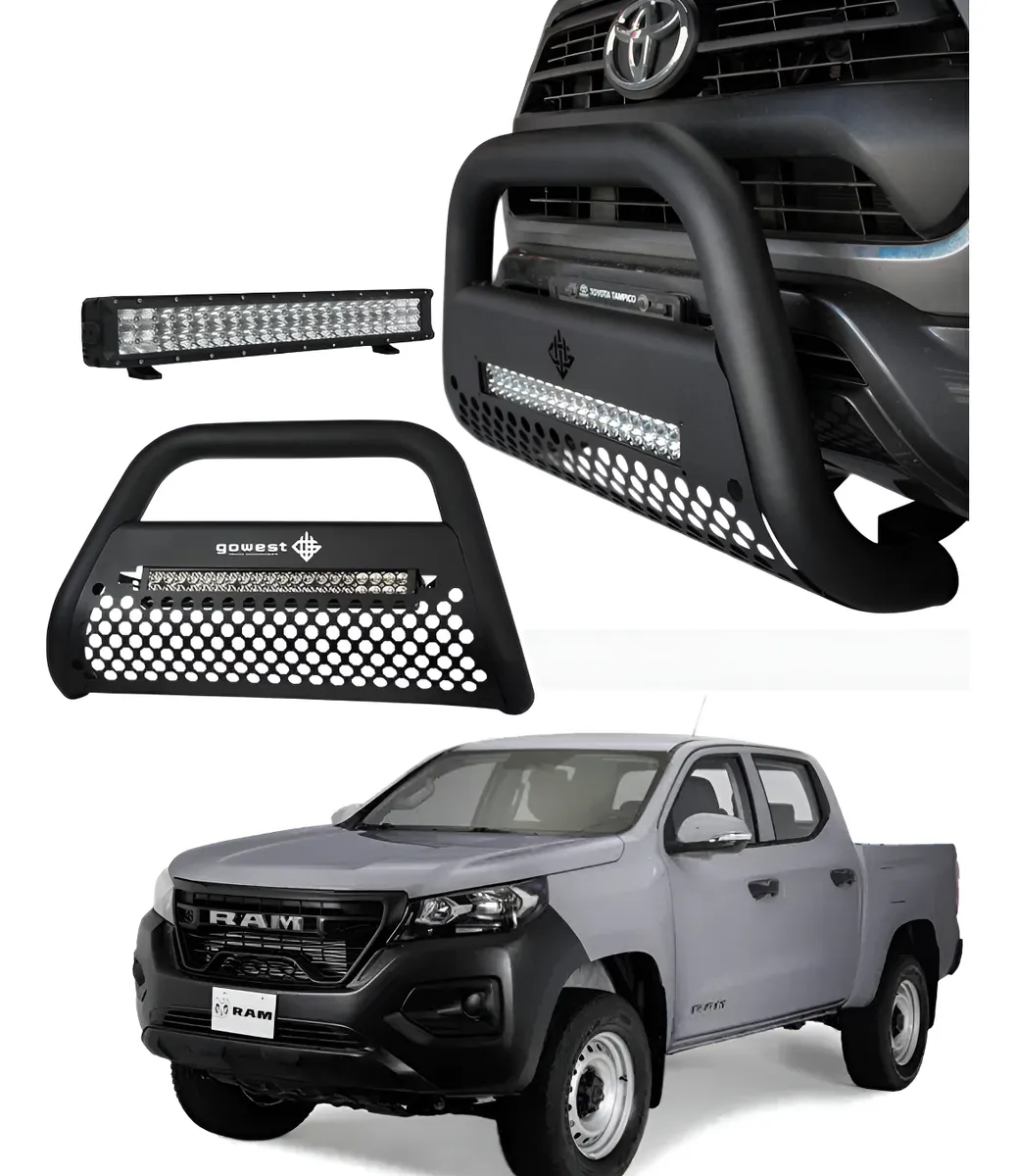 Combo Burrera Ultra Bar Para Ram 1200 2025 + Barra De Luz - Image 1