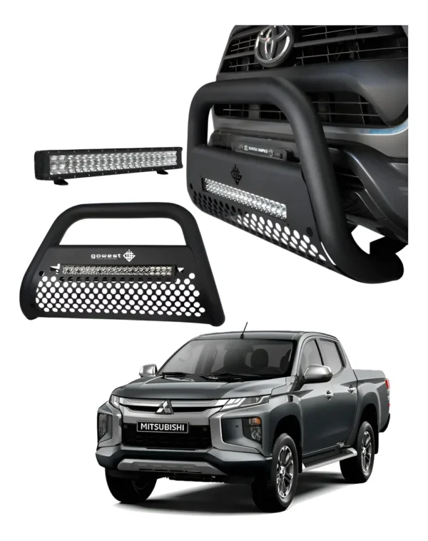 Burrera Ultra Bar Mitsubishi L200 2020-2023 Combo Barra Led