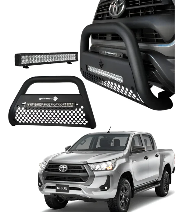 Burrera Ultra Bar De Barra Toyota Hilux 2023 + Barra Luz Led