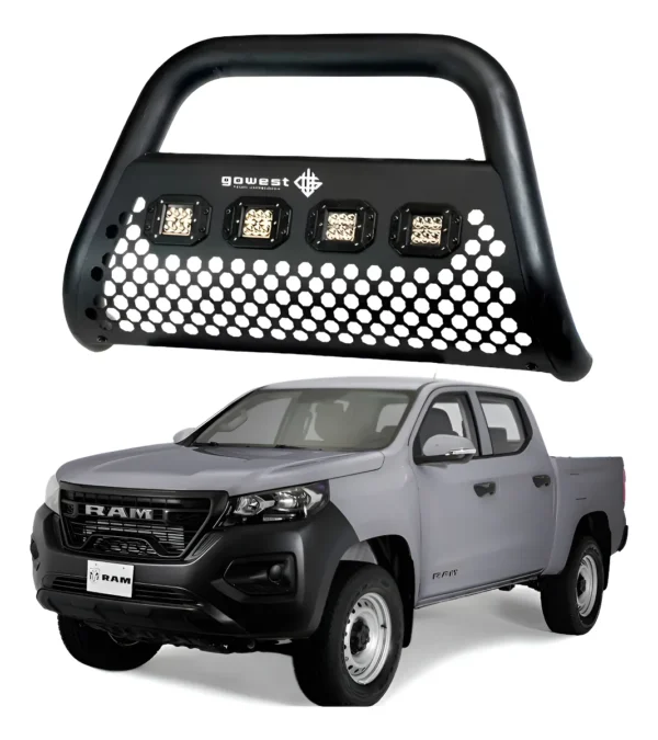 Burrera Ultra Bar Para 4 Faros Compatible Con Ram 1200 2025