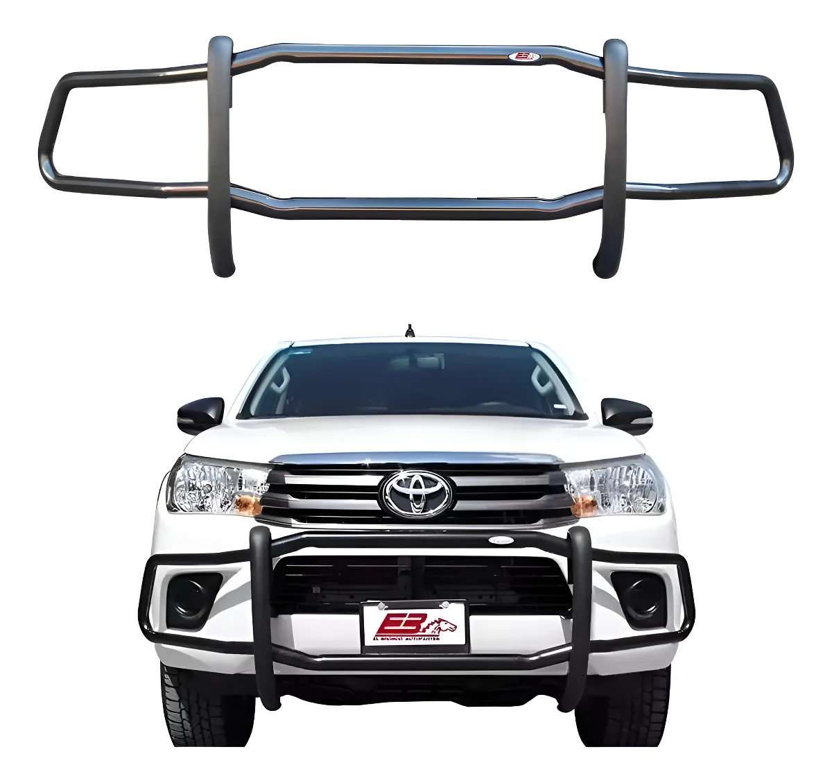Burrera Bumper Delantera Toyota Hilux 2016- 2022 - Image 1