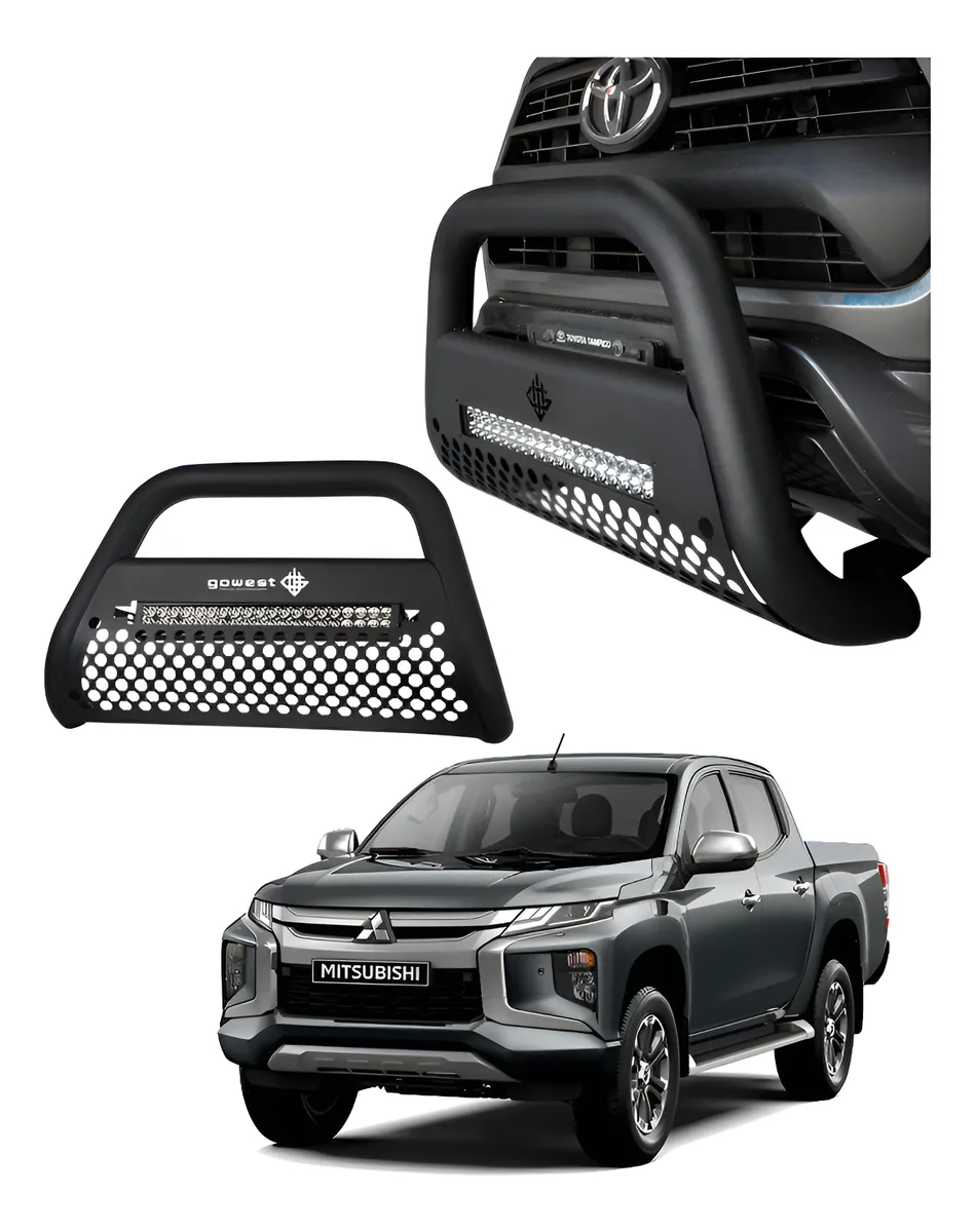 Tumba Burros Ultra Bar Mitsubishi L200 2020 Barra Off Road - Image 1
