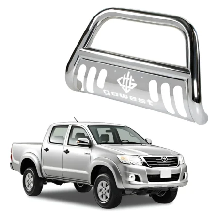 Tumba Burros Protector Bar Toyota Hilux 2005-2015 Inox