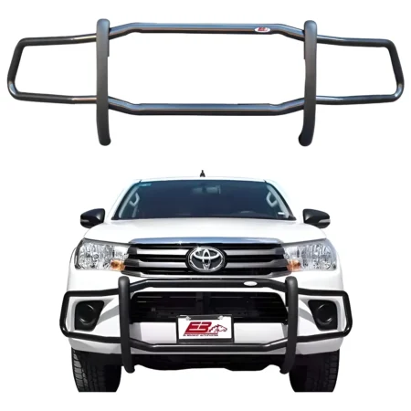 Burrera Bumper Delantero Toyota Hilux 2016-2021 Negro