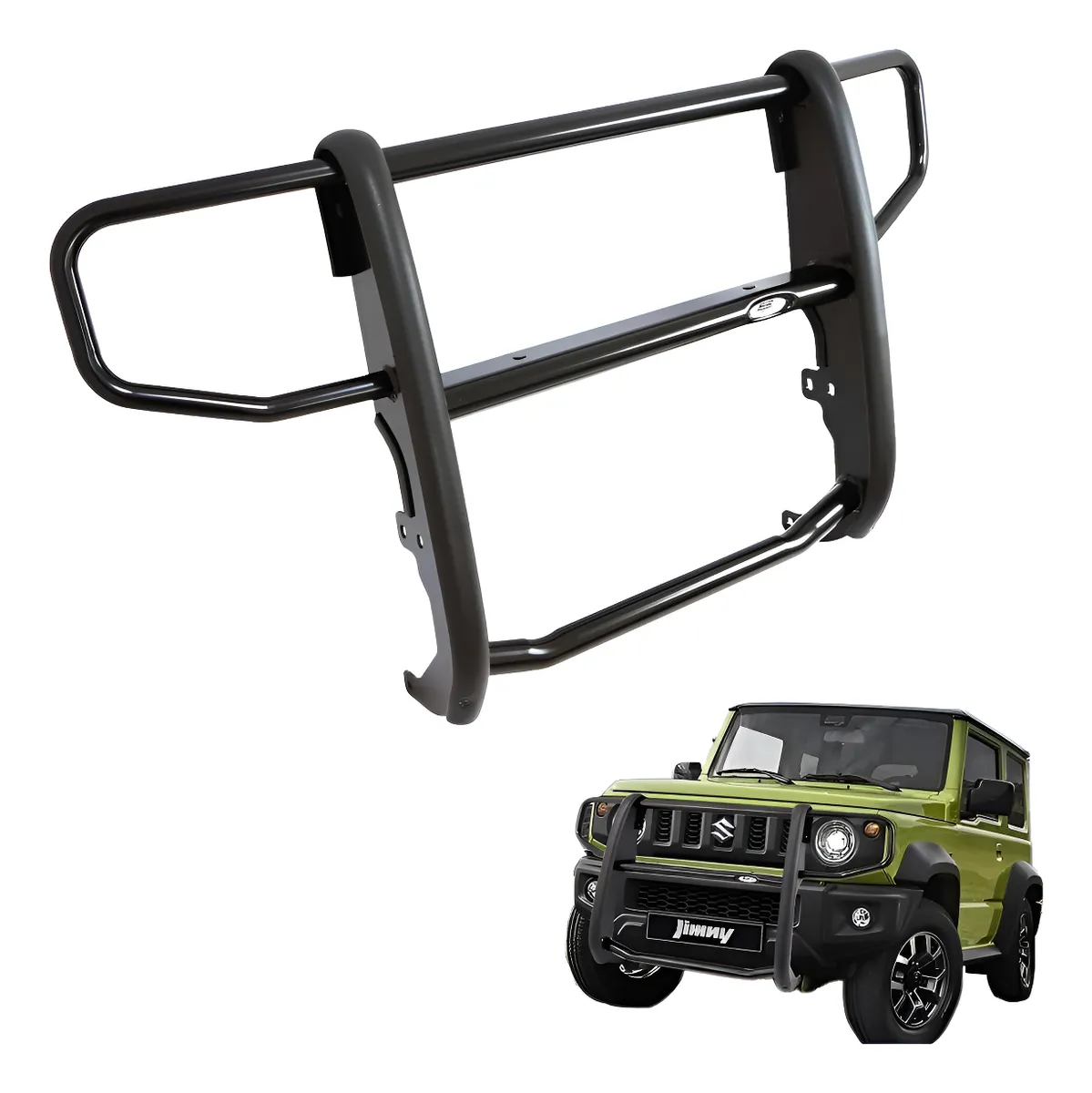 Tumbaburros Suzuki Jimny 2020-2021 Super Bronco Negro - Image 1