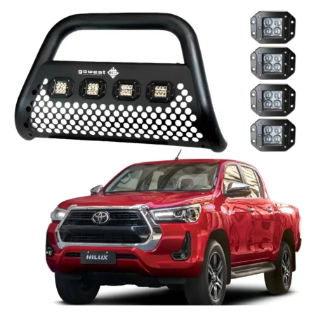 Kit De Burrera Ultra Bar Toyota Hilux 2016-2019 4 Faros