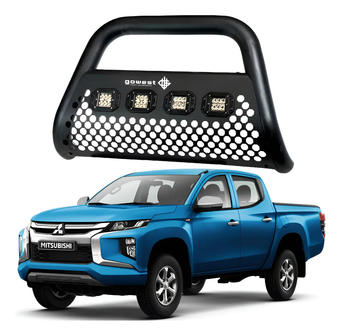 Tumba Burros Ultra Bar Mitsubishi L200 2020 - 2022 4 Focos - Image 1