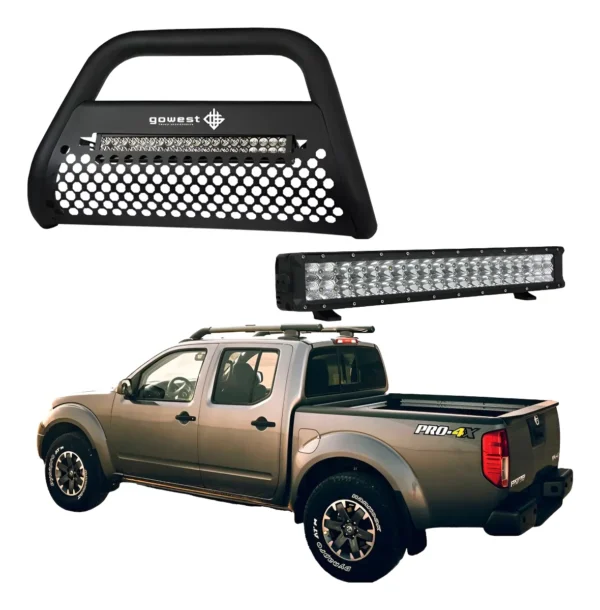 Combo Burrera Ultra Bar Frontier Pro 4x V6 2008-2020 + Barra