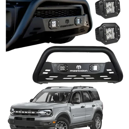 Kit Burrera Rage Ford Bronco Sport 2021 - 2023 + 2 Faros Led